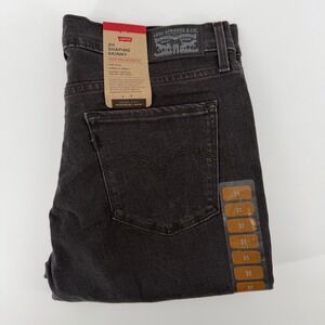 Levi's Jeans Womens 12 Short Dark Gray 311 Shaping Skinny Mid Rise Stretch Denim